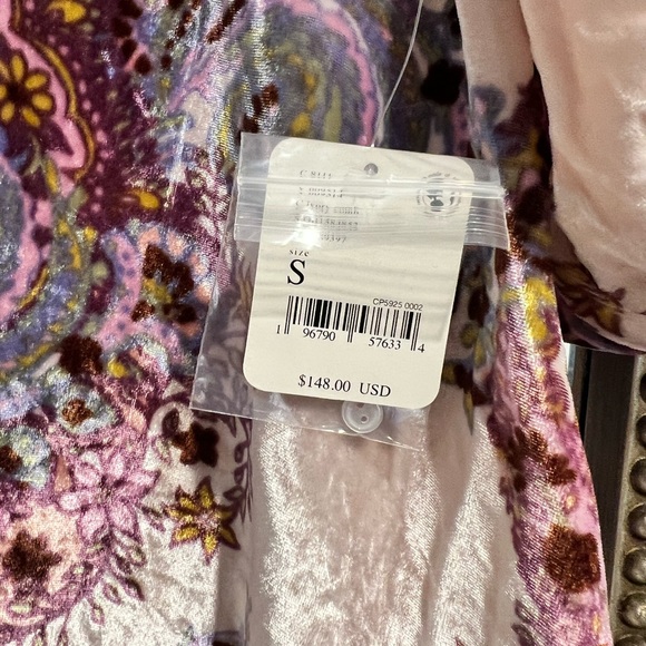 Free People Maye Velvet Tunic Dress - Picture 7 of 7